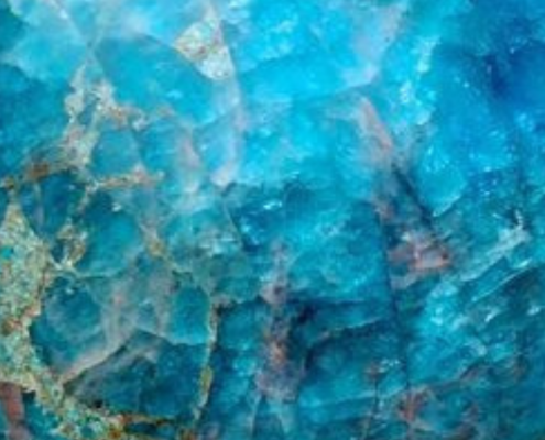 pierre apatite bleue