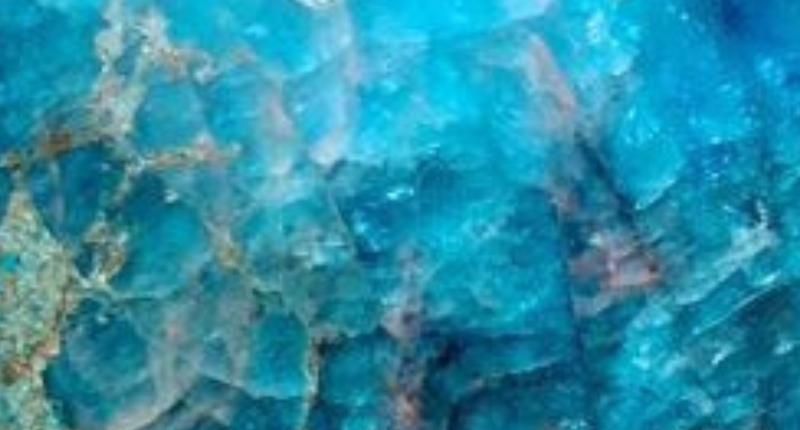 pierre apatite bleue