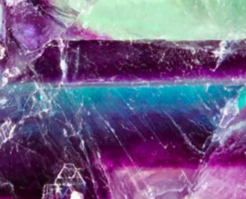 la fluorite multicolore