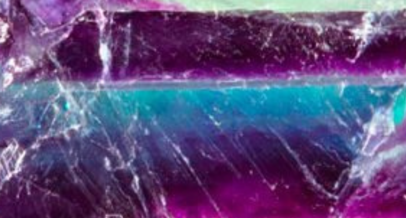 la fluorite multicolore