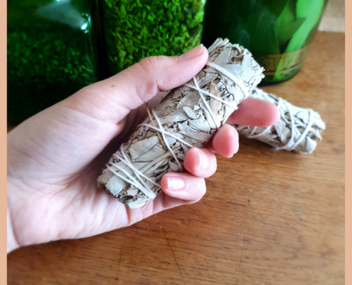 batonnet de sauge blanche